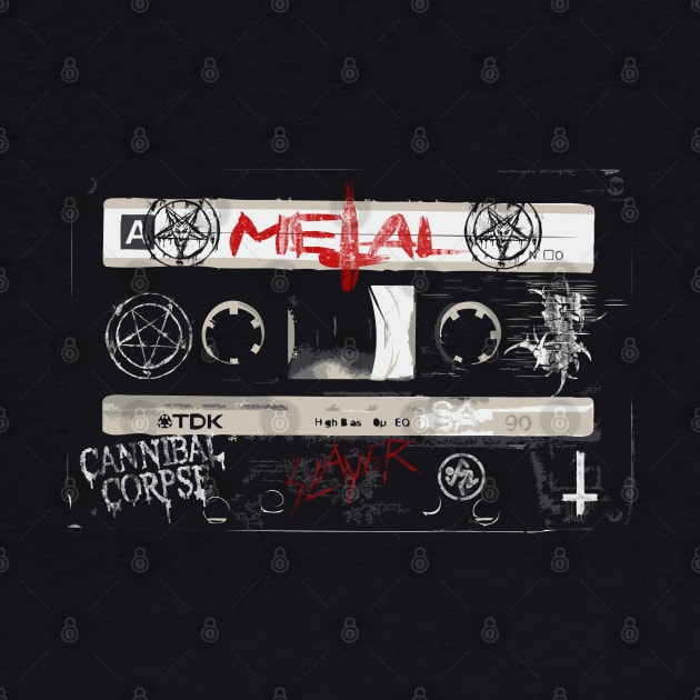 Heavy Metal Mix Tape by schockgraphics
